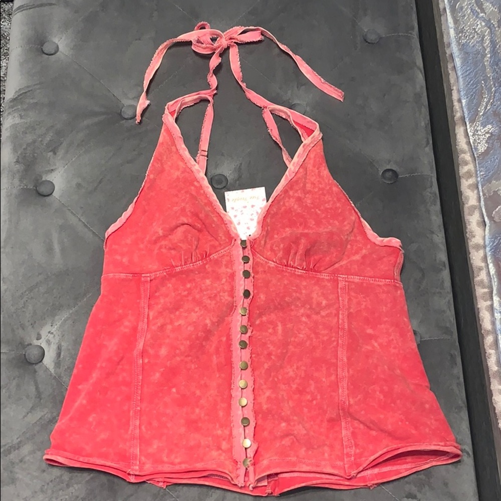 free people halter tank